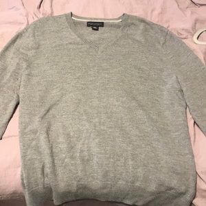 Banana Republic Merino Wool V-Neck Sweater